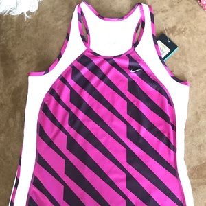 Nike Dri-fit Racer Back Running tank top